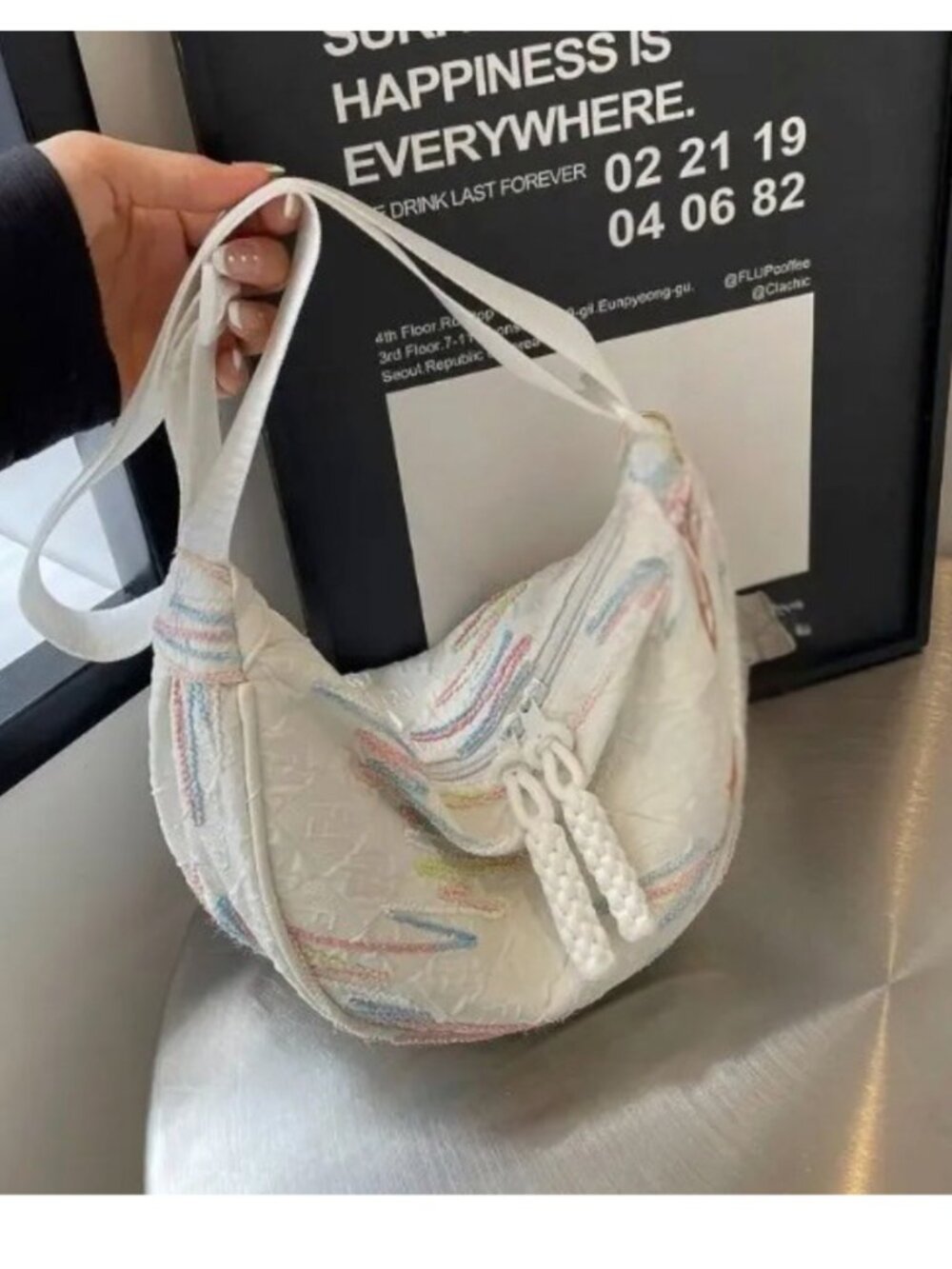 Small Nylon Crossbody Bag - Picture 8 of 11